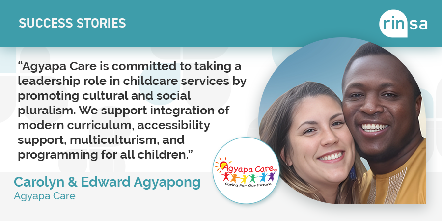 Entrepreneurs 1 TCC RINSA Success Story Carolyn Edward Agyapong Agyapa Care Editorial Tw